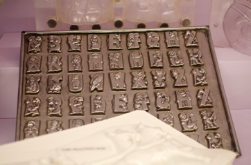 Cute alphabet molds.